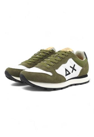 SUN68 Tom Color Sneaker Uomo Militare Verde Z34106 - Sandrini Calzature e Abbigliamento