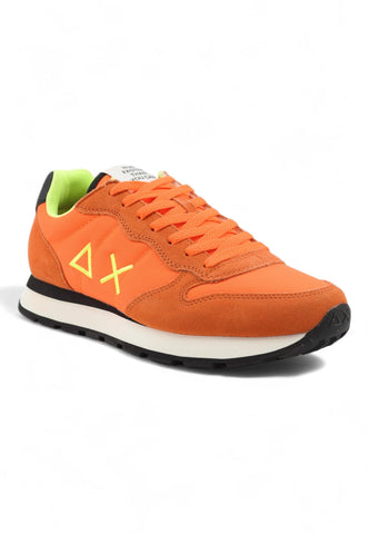 SUN68 Tom Solid Sneaker Uomo Arancio Fluo Z34101 - Sandrini Calzature e Abbigliamento