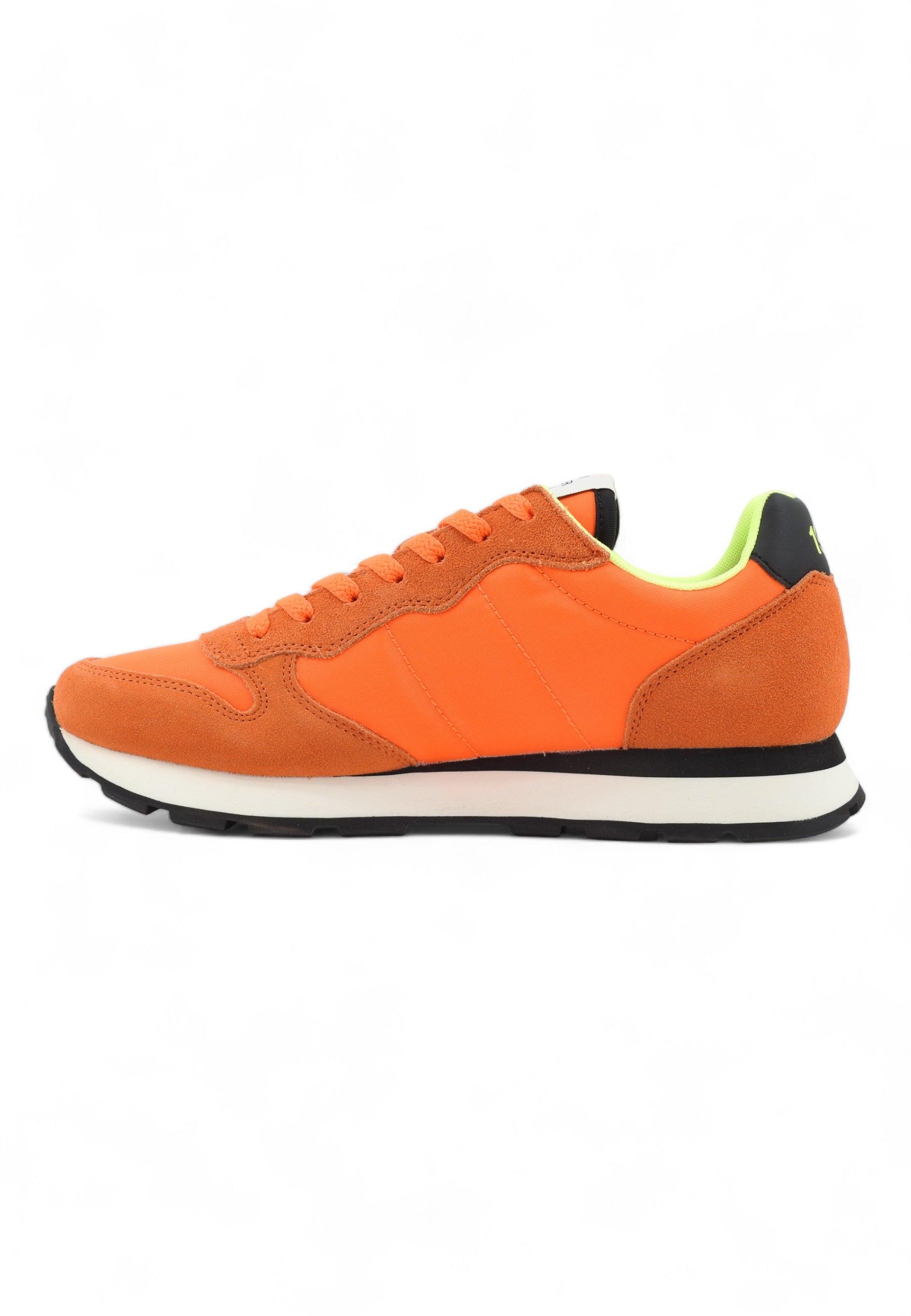 SUN68 Tom Solid Sneaker Uomo Arancio Fluo Z34101 - Sandrini Calzature e Abbigliamento