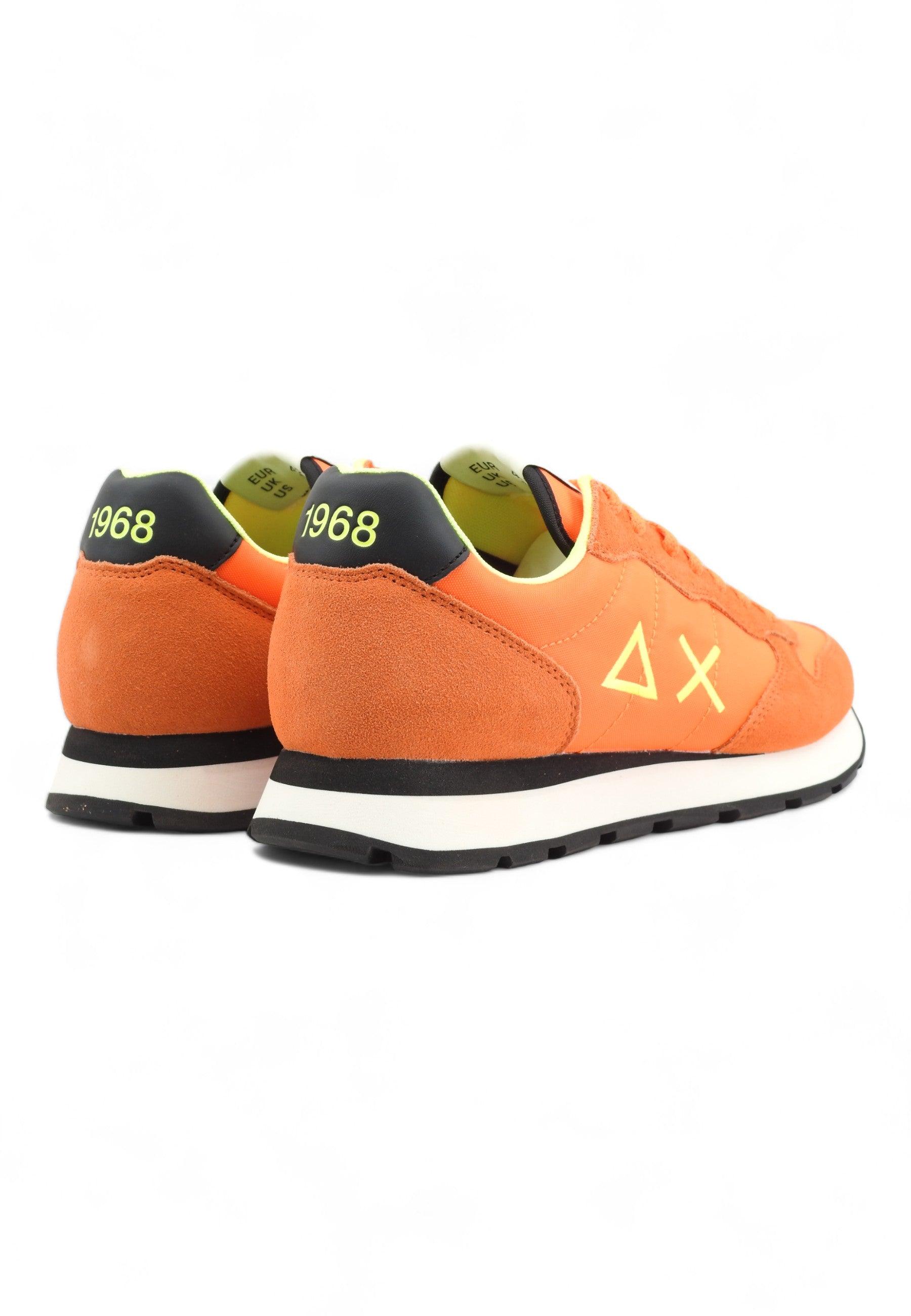 SUN68 Tom Solid Sneaker Uomo Arancio Fluo Z34101 - Sandrini Calzature e Abbigliamento