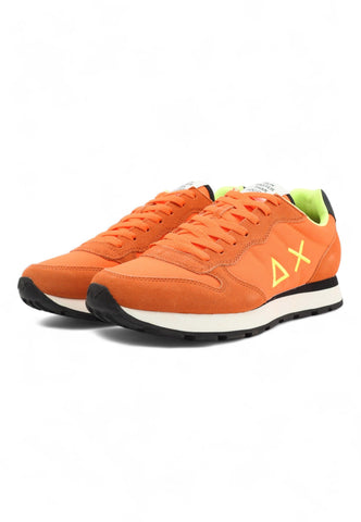 SUN68 Tom Solid Sneaker Uomo Arancio Fluo Z34101 - Sandrini Calzature e Abbigliamento