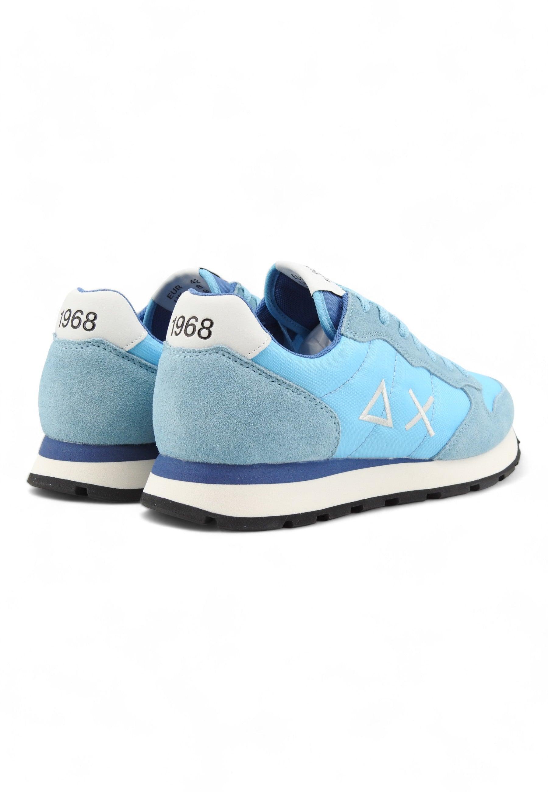 SUN68 Tom Solid Sneaker Uomo Azzurro Z34101 - Sandrini Calzature e Abbigliamento