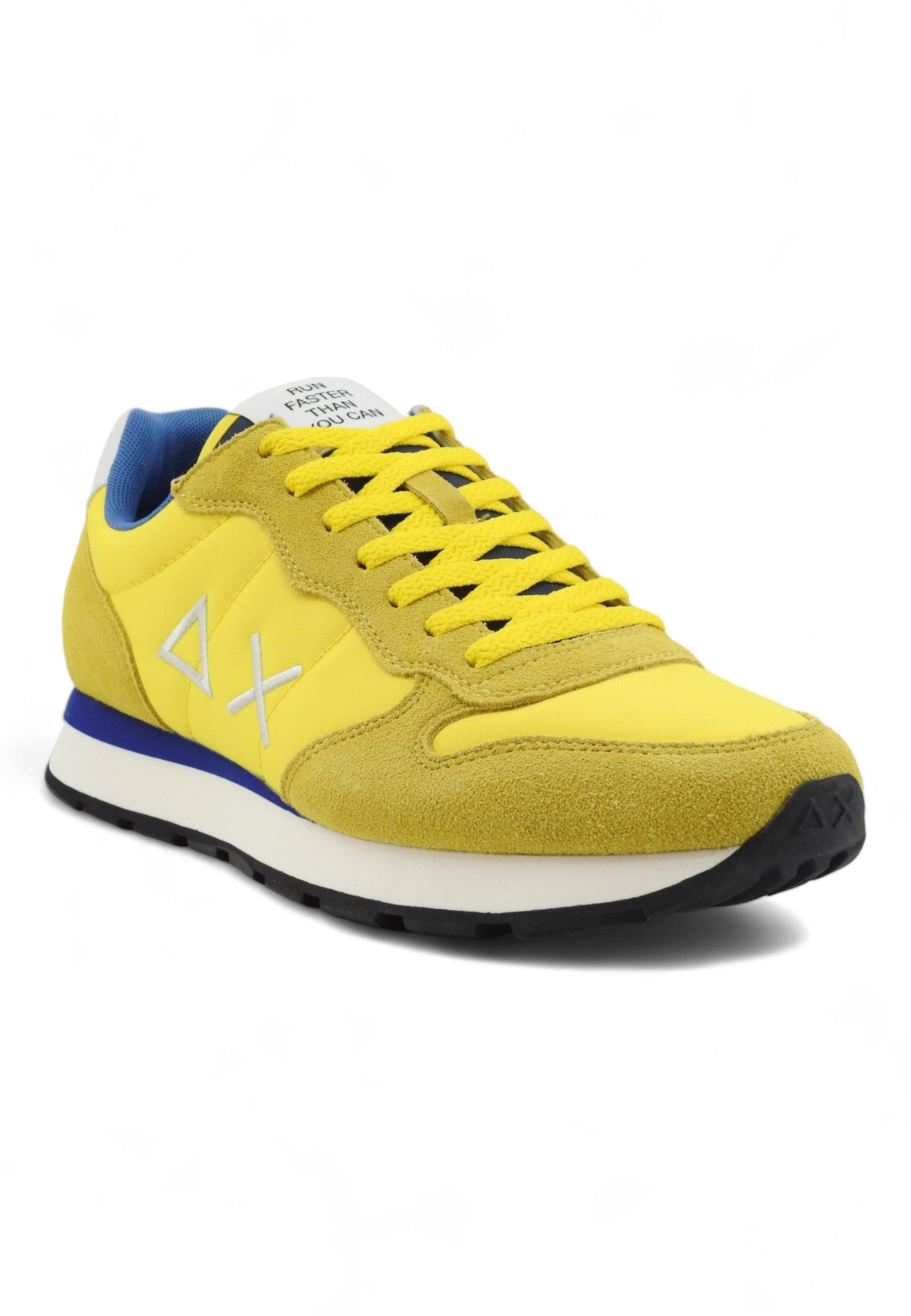 SUN68 Tom Solid Sneaker Uomo GIallo Z34101 - Sandrini Calzature e Abbigliamento