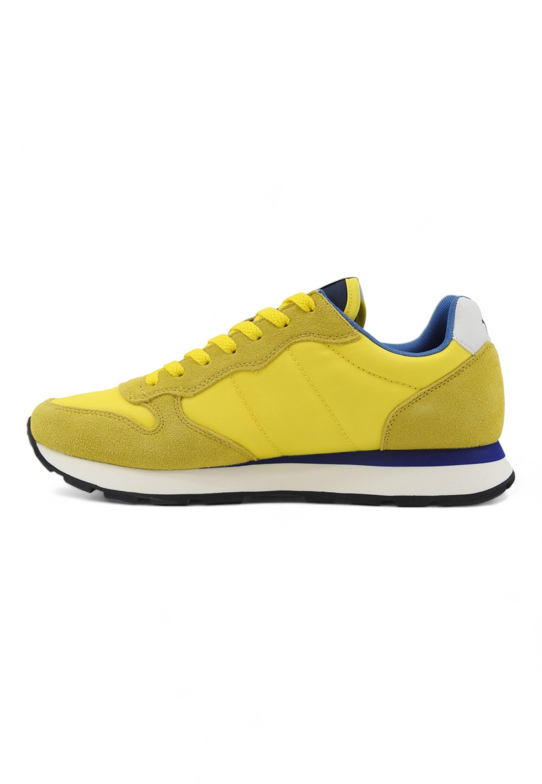 SUN68 Tom Solid Sneaker Uomo GIallo Z34101 - Sandrini Calzature e Abbigliamento