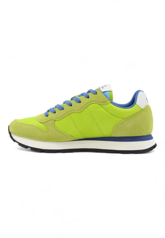 SUN68 Tom Solid Sneaker Uomo Lime Z34101 - Sandrini Calzature e Abbigliamento