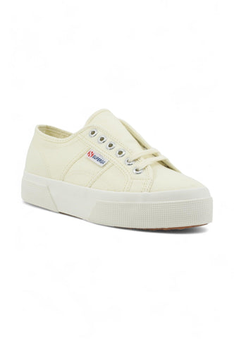 SUPERGA 2740 Platform Sneaker Donna Beige Natural Avorio S21384W - Sandrini Calzature e Abbigliamento