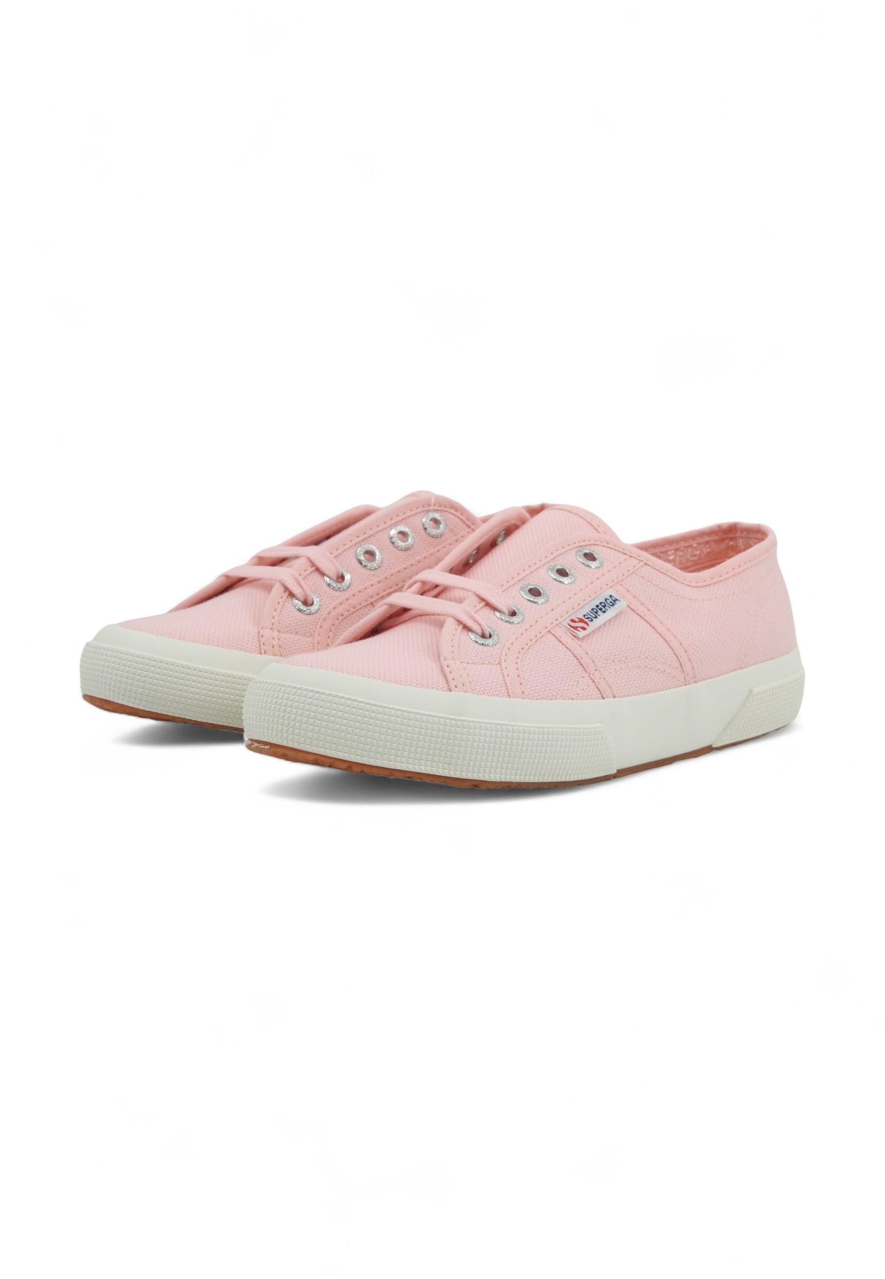 SUPERGA 2750 Cotu Classic Sneaker Donna Pink Tickled Avorio S000010 - Sandrini Calzature e Abbigliamento