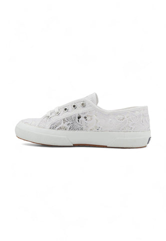 SUPERGA 2750 Macrame Sneaker Donna White S81219W - Sandrini Calzature e Abbigliamento