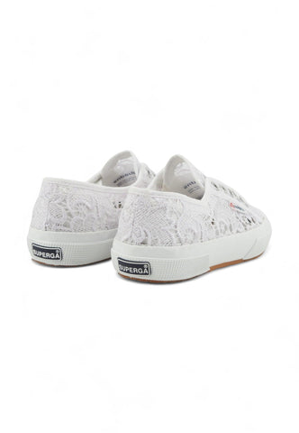 SUPERGA 2750 Macrame Sneaker Donna White S81219W - Sandrini Calzature e Abbigliamento