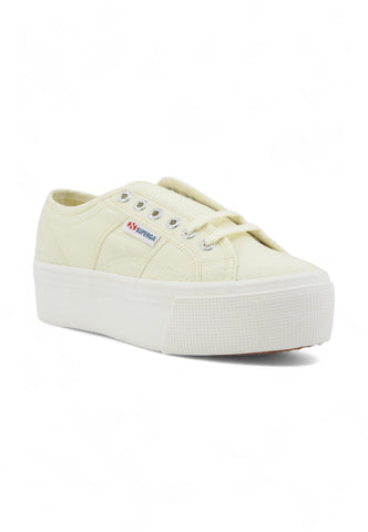 SUPERGA 2790 Platform Sneaker Donna Beige Natural Avorio S9111LW - Sandrini Calzature e Abbigliamento