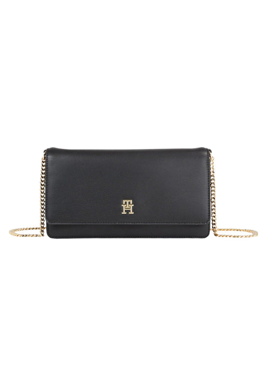 TOMMT HILFIGER Refined Borsa Tracolla Donna Black AW0AW16109 - Sandrini Calzature e Abbigliamento