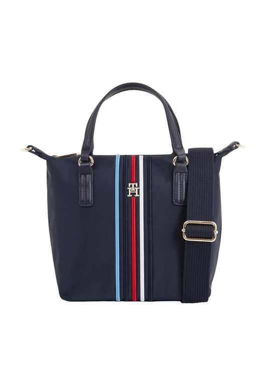 TOMMY HILFIGER Poppy Borsa Small Tote Donna Desert Sky AW0AW15986 - Sandrini Calzature e Abbigliamento