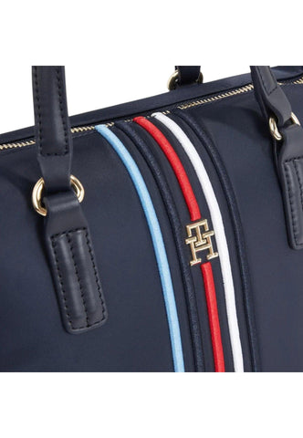 TOMMY HILFIGER Poppy Borsa Small Tote Donna Desert Sky AW0AW15986 - Sandrini Calzature e Abbigliamento