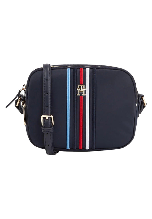 TOMMY HILFIGER Poppy Borsa Tracolla Donna Desert Sky AW0AW15985 - Sandrini Calzature e Abbigliamento