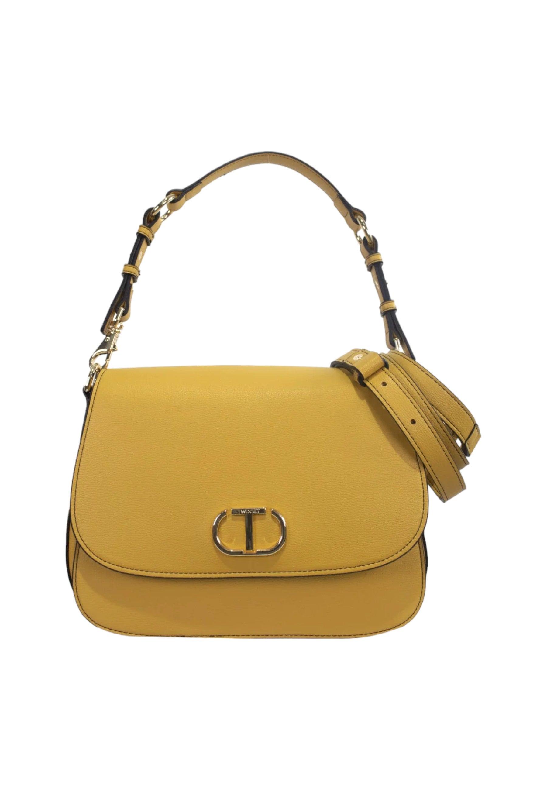 TWINSET Borsa Donna Gialla Hot Yellow 241TB7130 - Sandrini Calzature e Abbigliamento