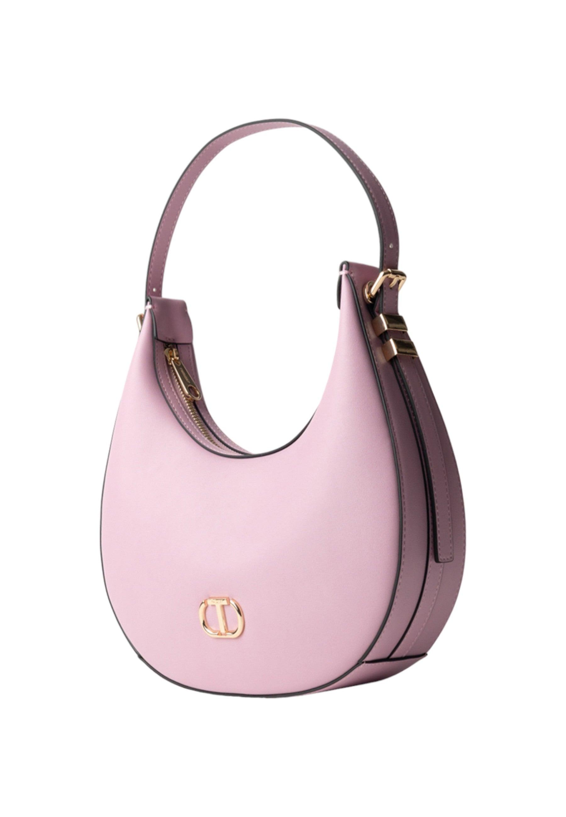 TWINSET Borsa Hobo Donna Prism Pink 241TB7066 - Sandrini Calzature e Abbigliamento