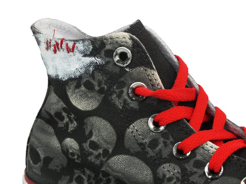 CONVERSE C.T. All Star Hi Canvas LTD Black Skull 164517C