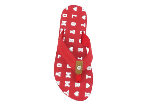 TOMMY H. Ciabatta Tango Red FW0FW03889