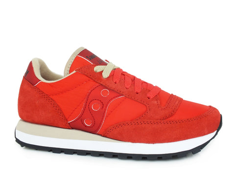 SAUCONY Jazz Original Red Tan 1044-532