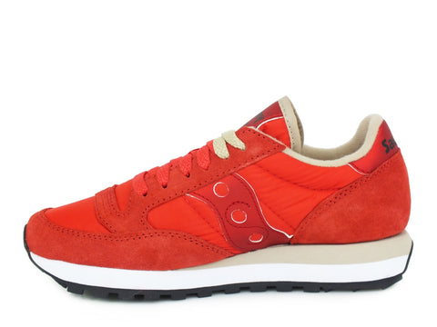 SAUCONY Jazz Original Red Tan 1044-532