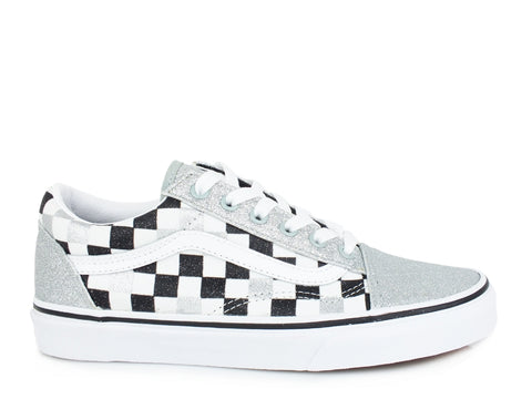 VANS Old Skool Black Silver White VN0A4BV5V3J1