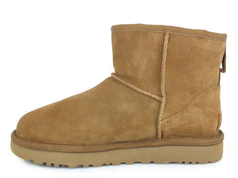UGG W Classic Mini UGG Rubber Chestnut W1108231