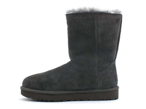 UGG W Classic Zip Boot Charcoal W1103764