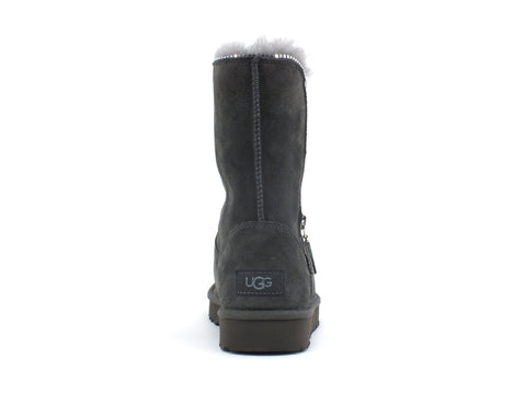UGG W Classic Zip Boot Charcoal W1103764