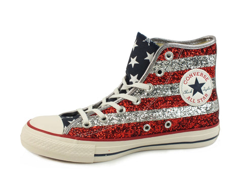 CONVERSE CT All Star Hi Sneakers Silver Garnet 556818C