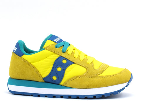 SAUCONY Jazz Original Yellow Teal 1044-534