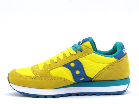 SAUCONY Jazz Original Yellow Teal 1044-534