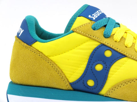 SAUCONY Jazz Original Yellow Teal 1044-534