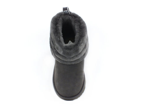 UGG Fluff Mini Quilted Charcoal K1103612K