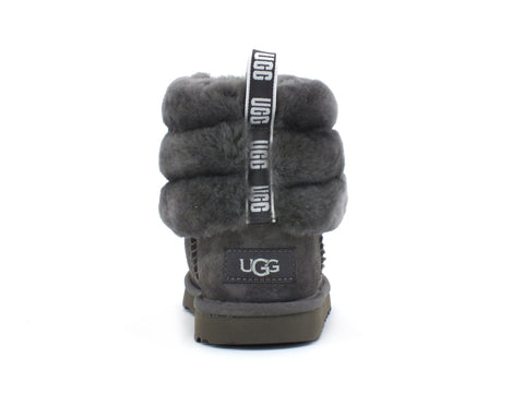 UGG Fluff Mini Quilted Charcoal K1103612K