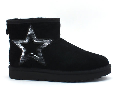 UGG W Classic Mini Star Black W1108909