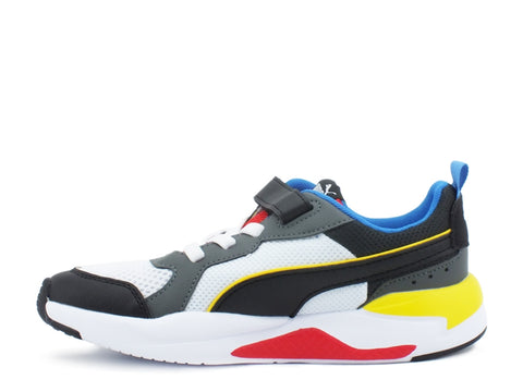 PUMA Kids X-Ray Ac Ps White Black Red 37292103