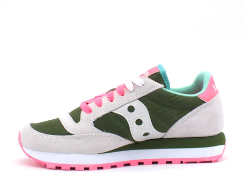 SAUCONY Jazz Original Green White Pink S1044-566