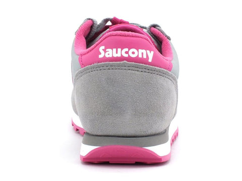 SAUCONY Jazz Original Kids Grey Pink SK161588 - Sandrini Calzature e Abbigliamento