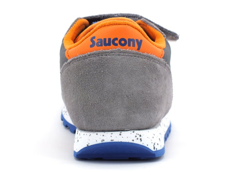 SAUCONY Baby Jazz HL Grey Orange Blue SK261590