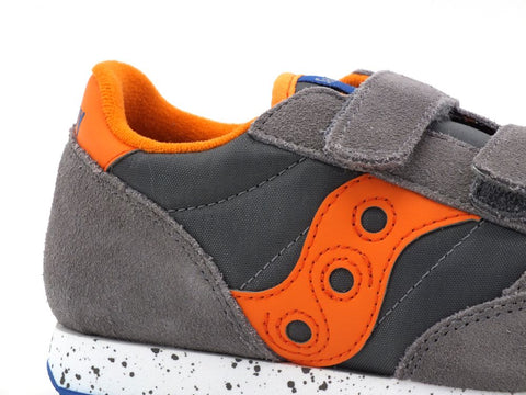 SAUCONY Baby Jazz HL Grey Orange Blue SK261590