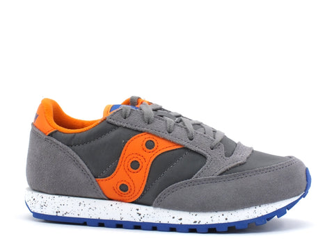 SAUCONY Jazz Original Kids Grey Orange Blue SK261576