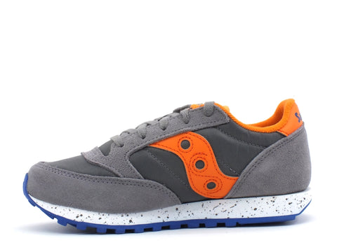SAUCONY Jazz Original Kids Grey Orange Blue SK261576