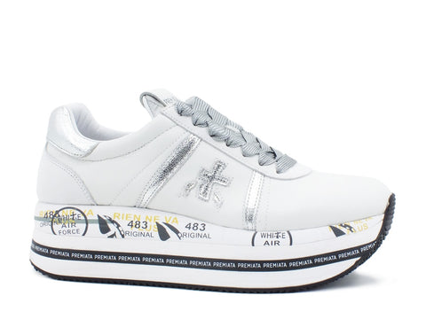 PREMIATA Beth White Silver BETH4517