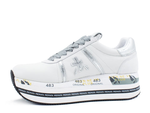 PREMIATA Beth White Silver BETH4517
