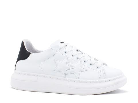 2STARS Sneaker Bianco Nero 2SD2691