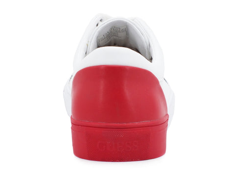 GUESS Sneaker White Red FM5LUILEA12