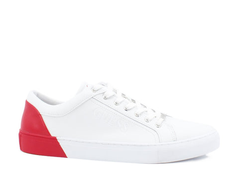 GUESS Sneaker White Red FM5LUILEA12