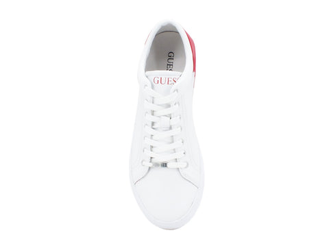 GUESS Sneaker White Red FM5LUILEA12