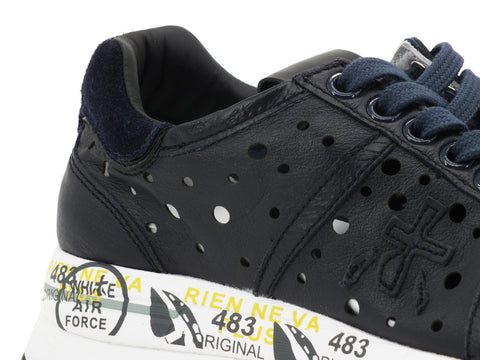 PREMIATA Conny Black Dk Blue CONNY4736