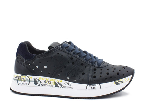 PREMIATA Conny Black Dk Blue CONNY4736